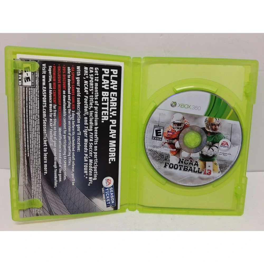 NCAA Football 13 Xbox 360 EA Sports Barry Sanders RGIII College Football Game